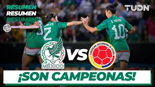 RESUMEN | México vs Colombia | Womens Revelations Cup 2023 - FINAL | TUDN