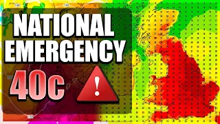 Ten Day Forecast: National Emergency Declared - 40C Heat Spike Latest