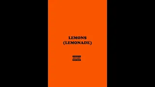 AKA - Lemons (Lemonade) (ft. Nasty C) (slowed + reverb)