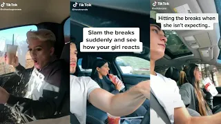 Slam the breaks prank TikTok Compilation