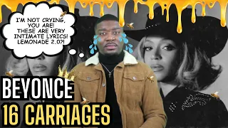 Beyonce - 16 Carriages (Visualizer Reaction) | I'm Not CRYING, You Are! Somebody Is Cutting ONIONS!