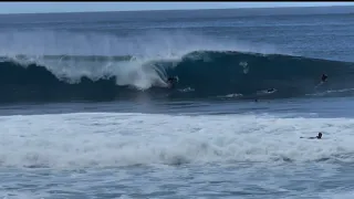 RAW POV SHALLOW REEF BREAK + DAY ON NORTH SHORE