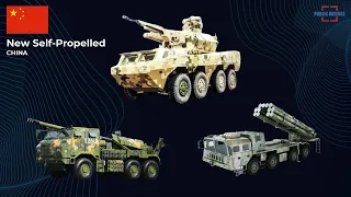 China Unveiled New Type of Self-Propelled and Three New Advanced Weapon Systems