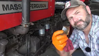 TRACTOR SERVICE HACKS!!  DON'T MAKE THIS MISTAKE!! MASSEY, FORD, JOHN DEERE, KUBOTA