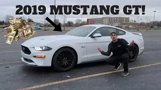 MY FRIEND BOUGHT A BRAND NEW 2019 FORD MUSTANG GT!