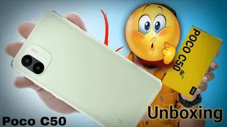 Poco C50 Unboxing And Review || Best Budget Phone Under ₹7000 🔥🔥 #poco