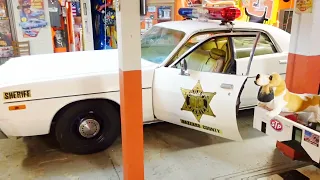 I Sat In Screen Used DUKES OF HAZZARD Car at Fan-Made BOARS NEST Museum!