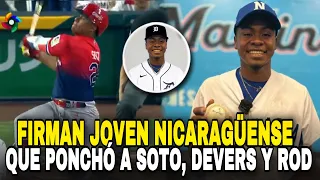 FIRMAN JOVENCITO QUE PONCHÓ A JUAN SOTO, DEVERS Y JULIO EN EL CLÁSICO MUNDIAL, DUQUE HEBBERT A MLB