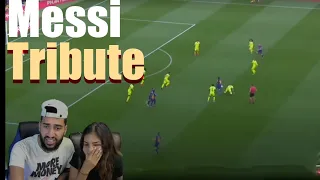 Reacting to Lionel Messi = FC Barcelona | Official Tribute