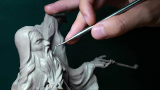 Sculpting Gandalf - Lord of the Rings