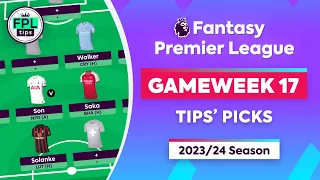 FPL GW17: TIPS' PICKS | Solanke, Son & Walker | Gameweek 17 | Fantasy Premier League 2023/24