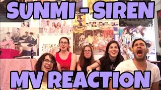 SUNMI (선미) - Siren (사이렌) MV Reaction [MAYBE SHE SNAPPED!]