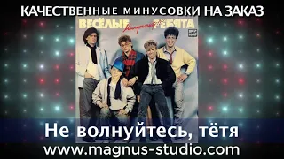 Веселые ребята - Не волнуйтесь, тетя минусовка фрагмент MINUS demo