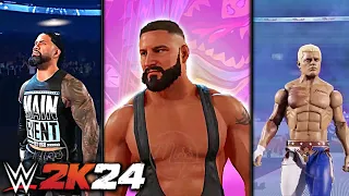 WWE 2K24 ALL NEW Entrances!