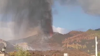 La Palma Vulkanausbruch September 2021 - Cumbre Vieja frischer Ausbruch