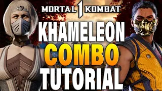 Mortal Kombat 1 KHAMELEON Scorpion Combos Mortal Kombat 1 KHAMELEON Scorpion Combo Tutorial