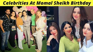 Momal Sheikh Birthday Celebration With Friends | Celebrities At Momal Sheikh Birthday | Zaib Com