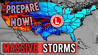 Prepare NOW For Massive Storms, Week Long Major Heat Wave, Severe Weather, Extreme Pattern