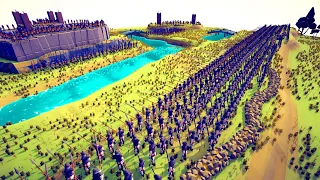 200x MING ARMY SIEGE ENEMY CASTLE - Totally Accurate Battle Simulator TABS