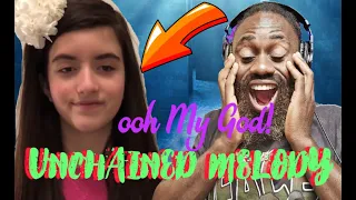 FIRST TIME HEARING | Angelina Jordan - Unchained Melody (Righteous Brothers) (REACTION!!!)