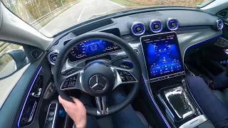 2022 W206 Mercedes C-CLASS Drive! New C-Class Interior Ambiente