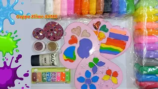 Play Doh Mixing Magic: Mixing Rainbow Colors Clay with Glitter Makeup 🌈✨  Air dry Clay Mixing ASMR