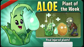 Aloe  - Plant of the Week - Plants vs Zombies 2