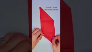 How to fold a flip paper toy from Squid Game #shorts