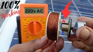 Generate Electricity From [Coil + Neodymium Magnet 🧲] at Home ⚡| Hindi