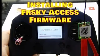 Installing Frsky Access Firmware to your receiver