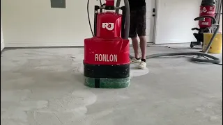 RONLON R540 floor grinder working in the USA.
