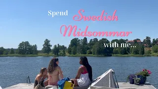 PRETENDING TO BE SWEDISH  / Midsommar Vlog !!