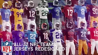 I Redesigned Every NFL Team's Jersey