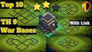 TH 9 War Bases | Clash of Clans