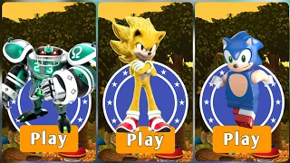 Linebacker Omega 🆚 Movie Super Sonic 🆚 LEGO Sonic vs All Bosses Zazz Eggman All Characters Unlocked