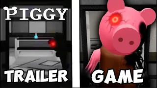 Comparing The Piggy Book 2 Trailer To THE ACTUAL GAME!!!