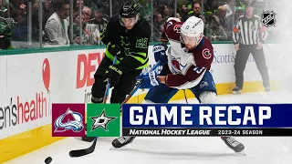 Avalanche @ Stars 11/18 | NHL Highlights 2023