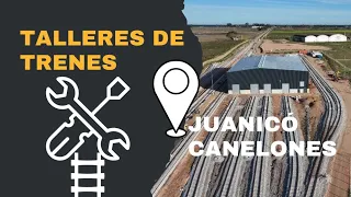 Obra futuro taller de trenes, Juanicó🇺🇾(4K)*©Vista Aérea Uy📲092770808