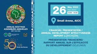 Financial Presentation / Annual Development Effectiveness Report(Luncheon)
