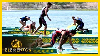 Reto de agua para definir al equipo ganador | Reto 4 Elementos la liga extrema | El 5