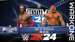 WWE 2K24 - Edge vs Batista '05