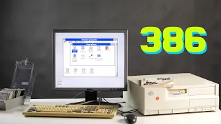 RETRO: Komputer 386 SX 💾 cz. 1