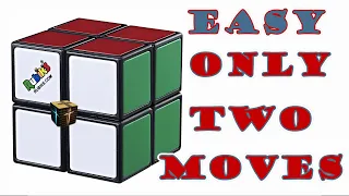 How To Solve a 2x2 Rubik's Cube | Simple Method Easy Step by Step Tutorial only 2 easy Moves