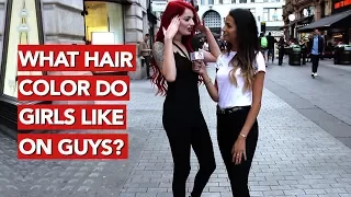 What hair colour do girls like on guys?