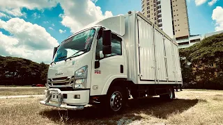 ISUZU NPR PRO CONTAINER BOX LORRY || 17 FEET || MALAYSIA SPEC [English Subtitles]