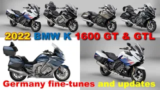 BMW K 1600 GT & GTL - What's new in 2022 First - Impressions