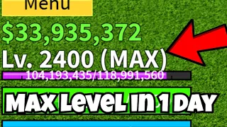 (GLITCH) How To Reach Max Level in 24 Hours In Blox Fruits