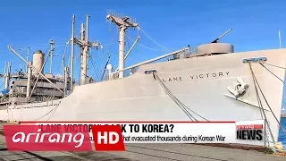 Renewed efforts to secure U.S. ship that evacuated thousands during Korean War