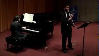 Burt Hara - Muczynski - Time Pieces for Clarinet and Piano, Op. 43 - II - Andante espressivo