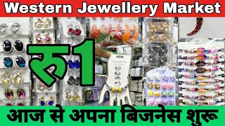 Western Jewellery Wholesale in Mumbai | Fashion jewelry wholesale market | Korean Jeweler Wholesaler